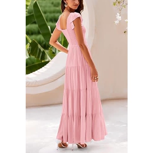 green and navy striped maxi dress Cascades S/Less Stripe Maxi Dress main image 1